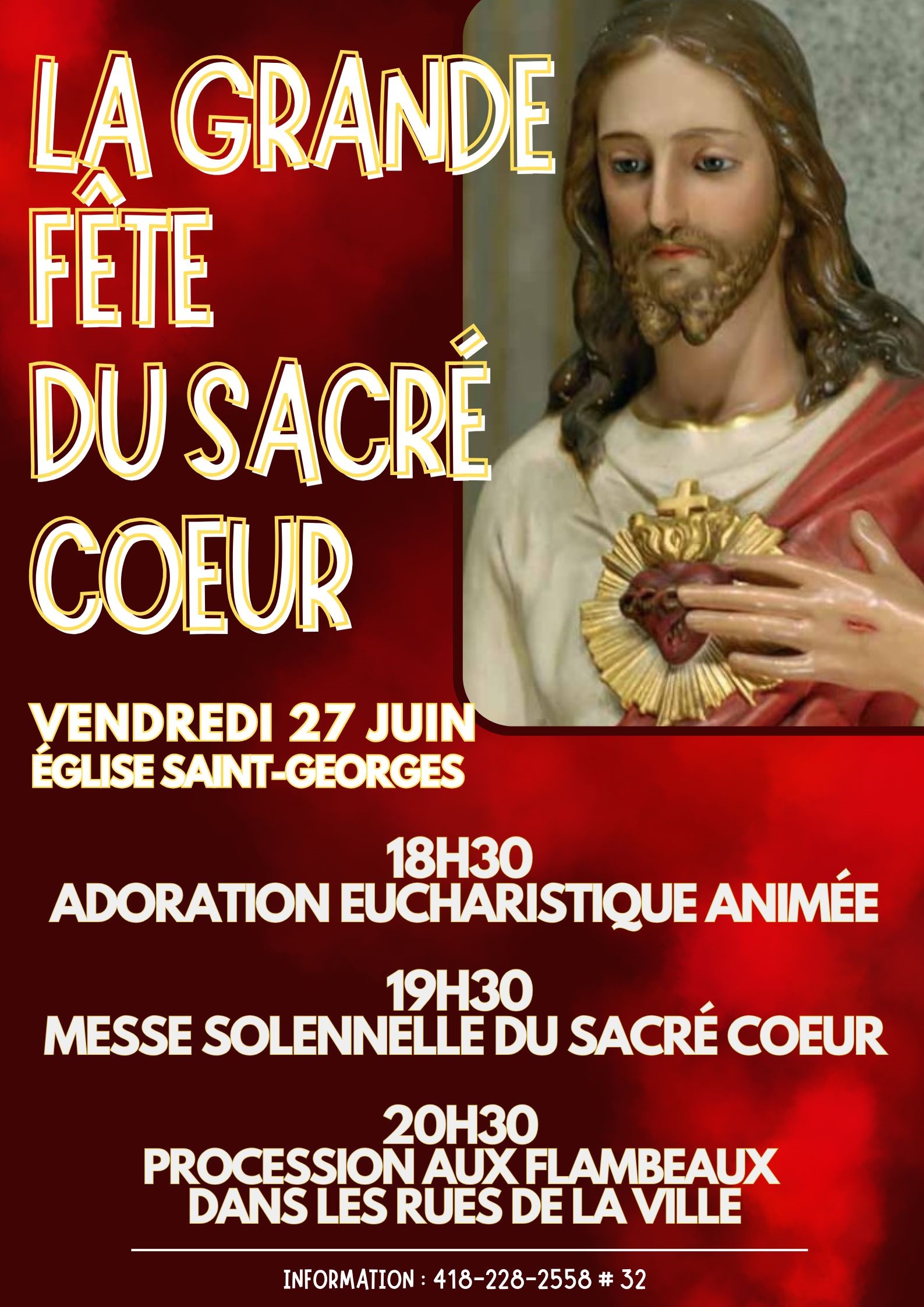 La grande fête du sacré coeur